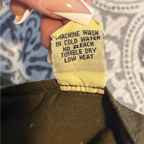 XCVI/Wearables Terraced Wide Leg Pant Olive Tie Dye Medium - Picture 14 of 14